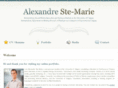 alexandrestemarie.com