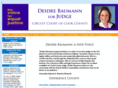 deidrebaumannforjudge.com