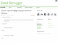 zenddebugger.com