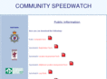 speedwatch.org