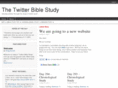 thetwitterbiblestudy.com