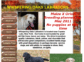 whisperingoakslabradors.com