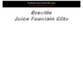 juicefountainelite.com