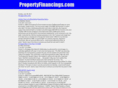 propertyfinancings.com