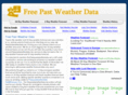 freepastweatherdata.net