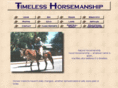 timelesshorsemanship.com