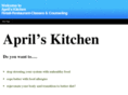 aprilskitchen.biz