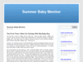 summerbabymonitor.info