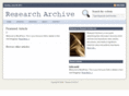 researcharchive.net