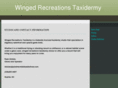 wingedrecreationstaxidermy.com