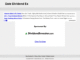datedividendex.com