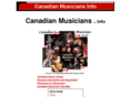 canadianmusicians.info