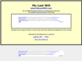 mylastwill.com