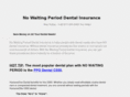nowaitingperioddentalinsurance.com