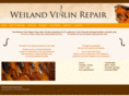 weilandviolinrepair.com