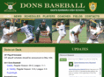 sbhsdonsbaseball.com