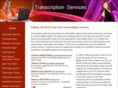 transcriptionservicesguide.org