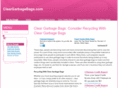 cleargarbagebags.com