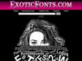 exoticfonts.com