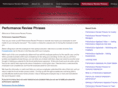 performancereviewphrases.net