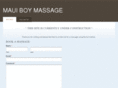 mauiboymassage.com