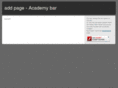 theacademybar.co.uk
