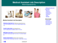 medicalassistantjobdescription.org