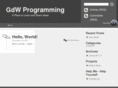 gdwprogramming.com