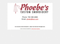 phoebesembroidery.com