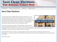 savecleanelections.com