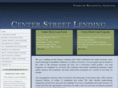 centerstreetlending.com
