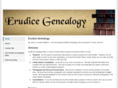 erudicegenealogy.com