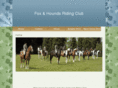 foxandhoundsridingclub.net