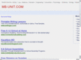 mb-unit.com