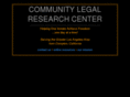 communitylegalresearchcenter.org