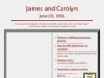jamesandcarolyn.net
