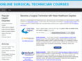 onlinesurgicaltechniciancourses.com