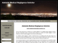 adelaidemedicalnegligencesolicitor.com