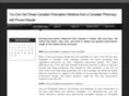 canadianprescriptionmedicine.com