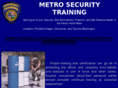 metrosecuritytraining.com