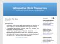 alternativeriskresources.com
