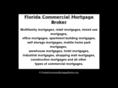 floridacommercialmortgagebroker.com