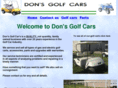 donsgolfcars.com