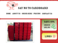 saynotocardboard.com