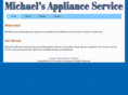 michaelsapplianceservice.com