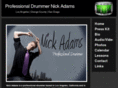 nickadamsdrums.com