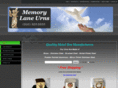 memorylaneurns.com