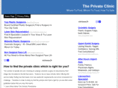 theprivateclinic.org