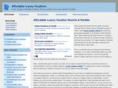 affordableluxuryvacations.net