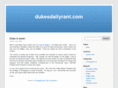 dukesdailyrant.com
